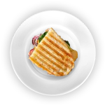 Cheese & Smoked Sausage Panini 