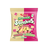 Swizzles Squashies Drumstick Rhubarb & Custard Flavour 120g 